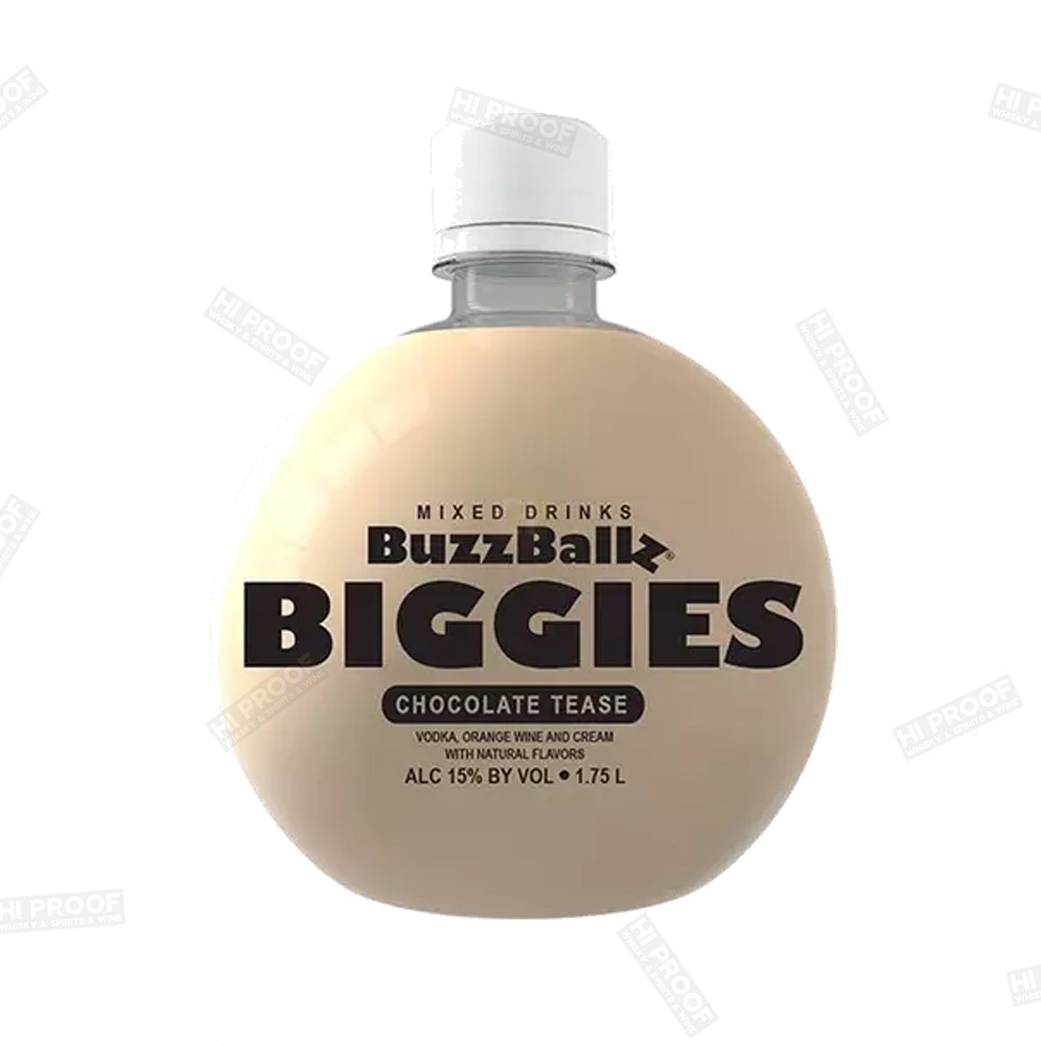 Buzz Biggies Chocolate 1.75L - Hi Proof - Buzzballz