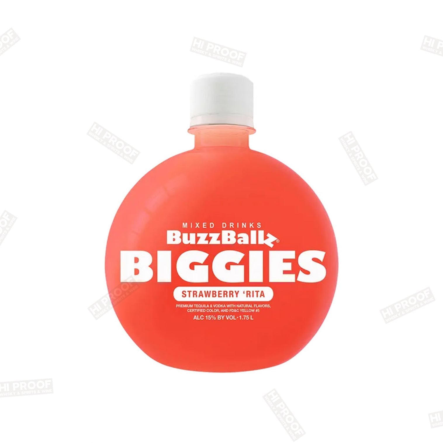 Buzzballz Biggies Strawberry Rita 1.75L - Hi Proof - Buzzballz