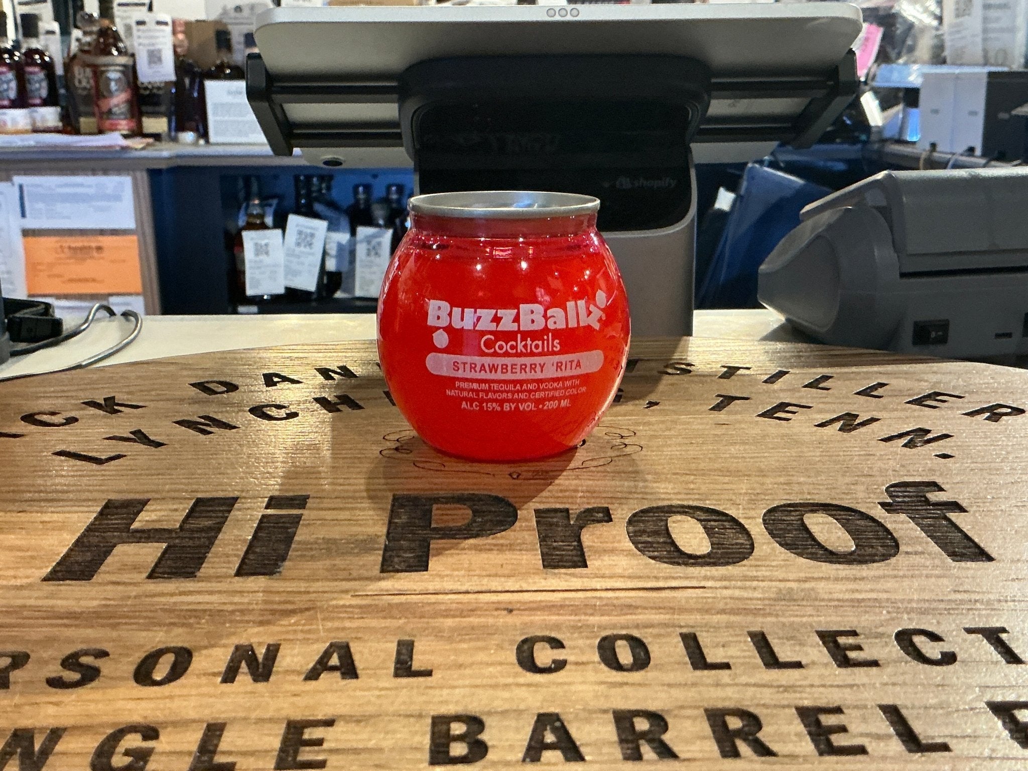 Buzzballz Strawberry Margarita 200 ml - Hi Proof - Buzzballz
