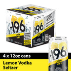 Suntory 196 Vodka Cocktail Seltzer Lemon 4/pk 355ml
