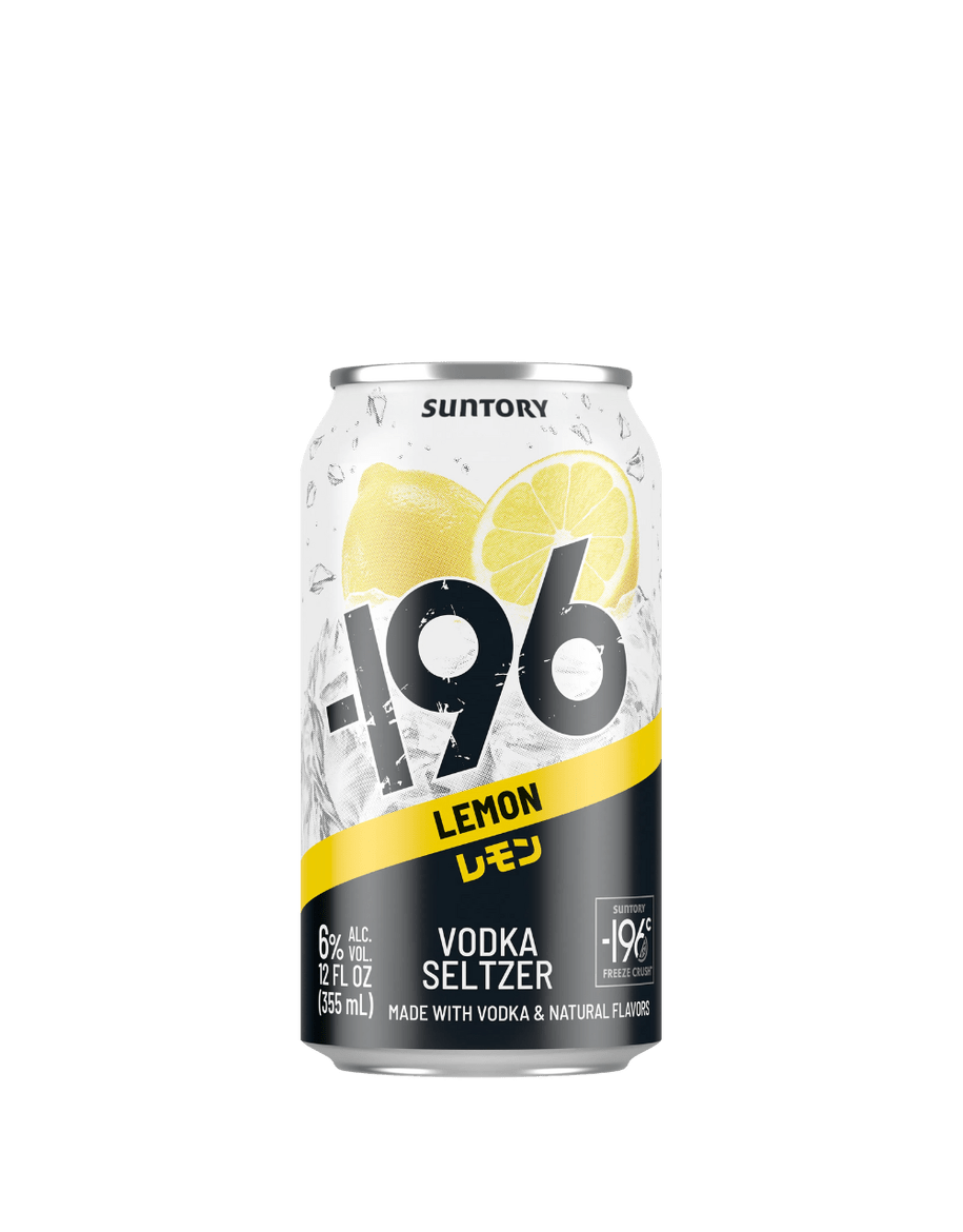 Suntory - 196 Vodka Cocktail Seltzer Verity Pack (PEACH,LEMON,STRAW,GFRUIT) 8/Pk 355ml - Hi Proof - Suntory
