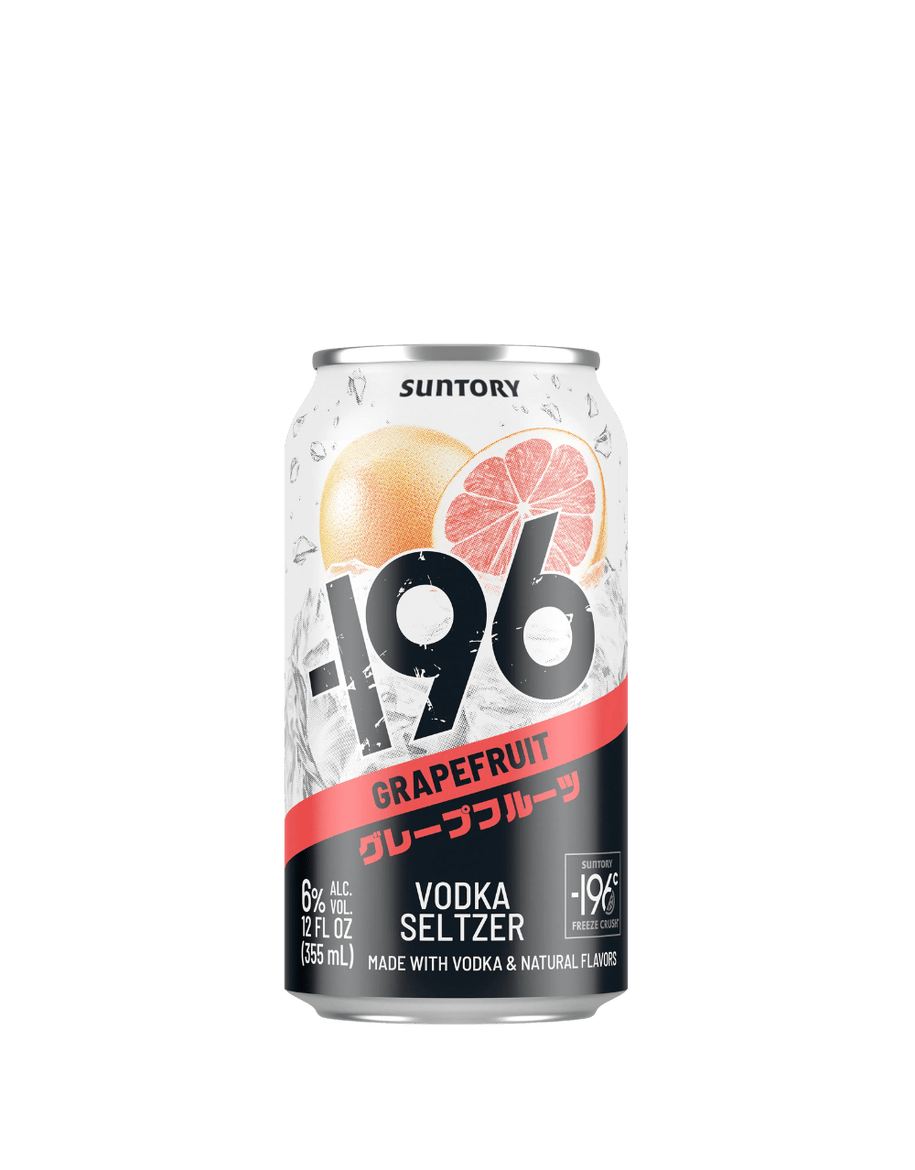 Suntory - 196 Vodka Cocktail Seltzer Verity Pack (PEACH,LEMON,STRAW,GFRUIT) 8/Pk 355ml - Hi Proof - Suntory